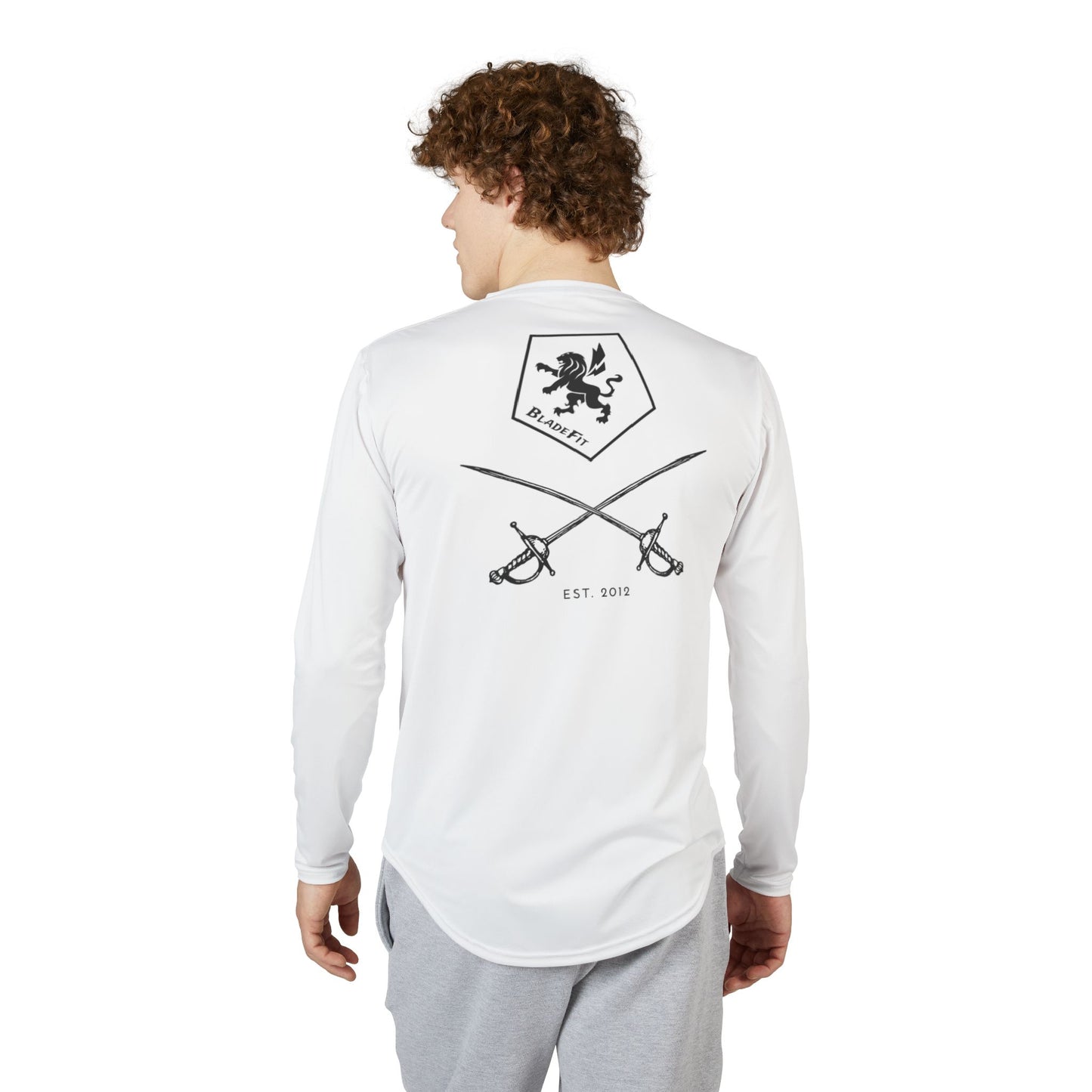 HEMA Training Long Sleeve Tee – Fighter’s Guard Graphic