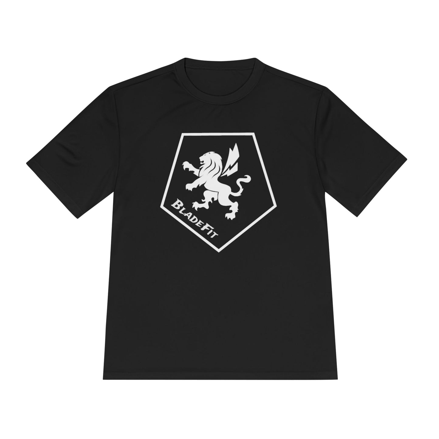 BladeFit Large Logo Misture Wicking Tee