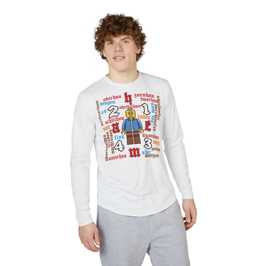 HEMA Training Long Sleeve Tee – Fighter’s Guard Graphic